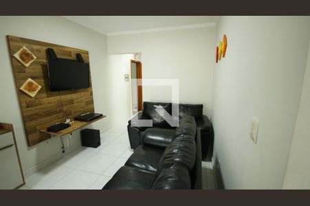 Sala de apartamento para alugar com 2 quartos, 88m² em Tupi, Praia Grande