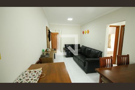 Sala de apartamento para alugar com 2 quartos, 88m² em Tupi, Praia Grande