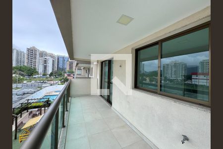Varanda de apartamento para alugar com 2 quartos, 75m² em Recreio dos Bandeirantes, Rio de Janeiro