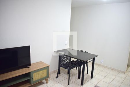 Sala de apartamento para alugar com 1 quarto, 47m² em Jardim Paulista, Ribeirão Preto