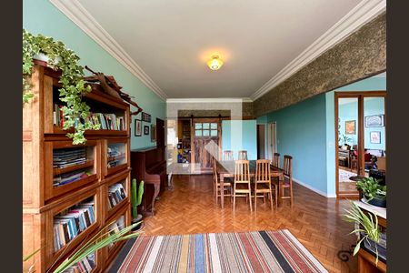 Sala de apartamento à venda com 2 quartos, 118m² em Cosme Velho, Rio de Janeiro