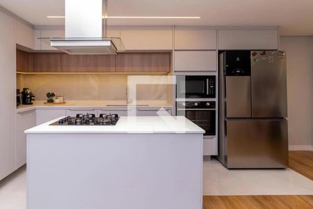 Cozinha de apartamento à venda com 2 quartos, 58m² em Santa Maria, São Caetano do Sul