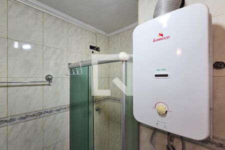 Banheiro - Suíte 2 de apartamento à venda com 3 quartos, 110m² em Jardim Chácara Inglesa, São Bernardo do Campo