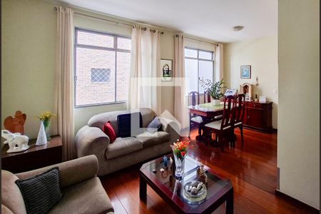 Sala de apartamento para alugar com 3 quartos, 90m² em Cidade Nova, Belo Horizonte