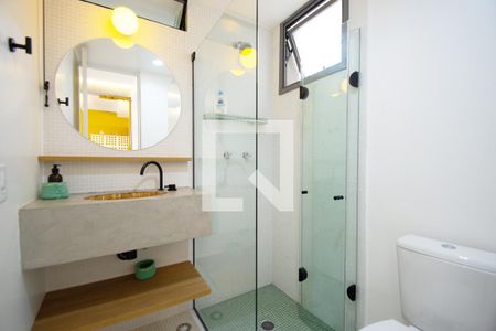 banheiro  de apartamento para alugar com 1 quarto, 63m² em Sumarezinho, São Paulo