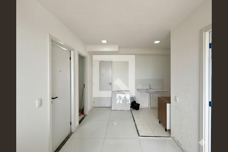 Sala de apartamento para alugar com 2 quartos, 33m² em Veleiros, São Paulo