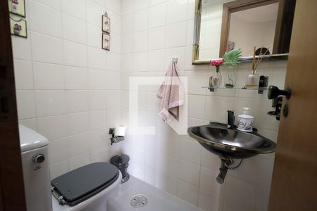 Banheiro 1 de apartamento à venda com 3 quartos, 140m² em Vila Valparaíso, Santo André