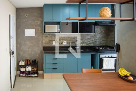 Cozinha de apartamento à venda com 2 quartos, 52m² em Vila Moreira, São Paulo