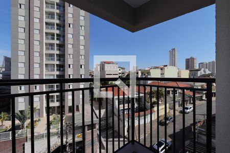 Varanda da Sala de apartamento para alugar com 2 quartos, 47m² em Campestre, Santo André