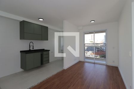 Sala de apartamento para alugar com 2 quartos, 47m² em Campestre, Santo André