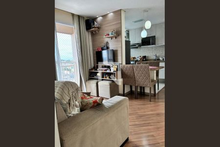 Sala de apartamento à venda com 2 quartos, 46m² em Vila Monte Santo, São Paulo