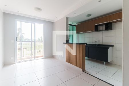 Sala de apartamento para alugar com 2 quartos, 48m² em Vila Mogilar, Mogi das Cruzes