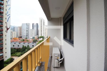 Varanda de apartamento para alugar com 1 quarto, 39m² em Vila Olímpia, São Paulo