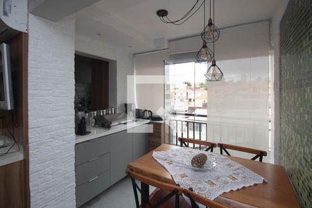 Varanda gourmet de apartamento para alugar com 2 quartos, 50m² em Vila Gustavo, São Paulo