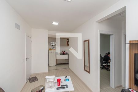 Sala de Estar/Jantar  de apartamento para alugar com 2 quartos, 48m² em Jardim Lucélia, Sumaré