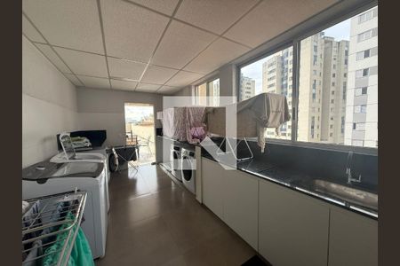 Área de Serviço de apartamento para alugar com 1 quarto, 33m² em Paquetá, Belo Horizonte