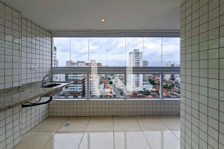 Sacada de apartamento para alugar com 2 quartos, 81m² em Guilhermina, Praia Grande