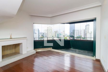 Sala de apartamento à venda com 4 quartos, 219m² em Campo Belo, São Paulo