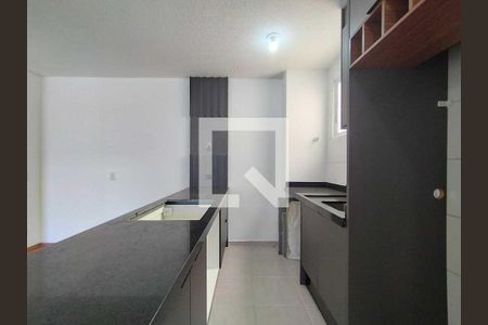 Cozinha de apartamento para alugar com 2 quartos, 55m² em Operário, Novo Hamburgo