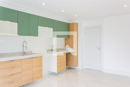 Sala/Cozinha de apartamento à venda com 1 quarto, 42m² em Perdizes, São Paulo