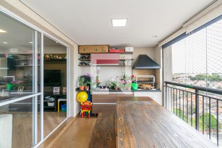 Varanda de apartamento à venda com 3 quartos, 110m² em Vila Guarani, São Paulo
