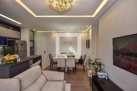 Sala de apartamento à venda com 2 quartos, 62m² em Fazenda Morumbi, São Paulo