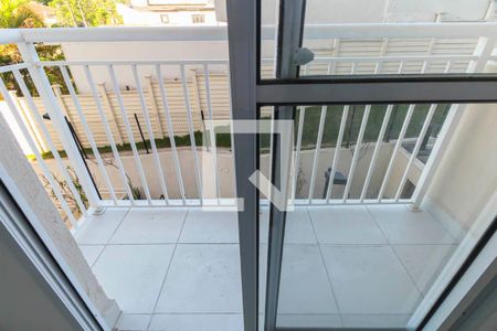 Varanda da Sala/Cozinha de apartamento para alugar com 2 quartos, 40m² em Parque Sao Rafael, São Paulo