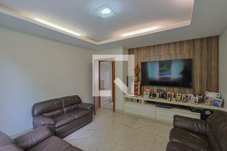 Sala de TV de casa de condomínio à venda com 4 quartos, 405m² em Planalto, Belo Horizonte