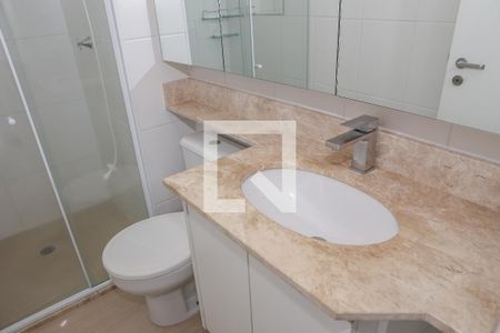 Banheiro Social de apartamento para alugar com 1 quarto, 32m² em Água Branca, São Paulo