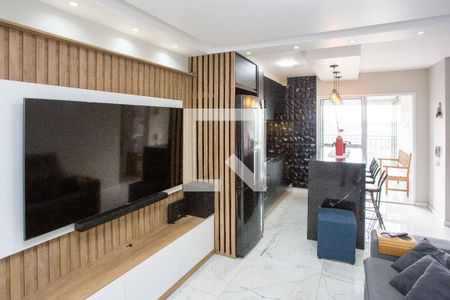 Sala de apartamento à venda com 2 quartos, 55m² em Centro, Diadema