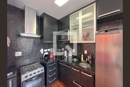 Sala/Cozinha de apartamento à venda com 1 quarto, 50m² em Pompeia, São Paulo