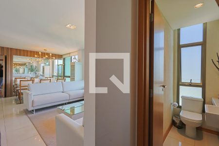 Sala de apartamento à venda com 3 quartos, 144m² em Vale dos Cristais, Nova Lima