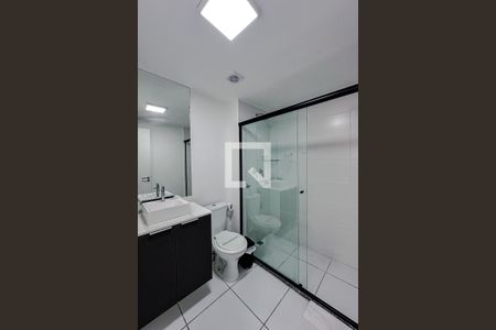 Banheiro de apartamento à venda com 1 quarto, 27m² em Brás, São Paulo