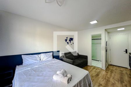 Sala/Quarto de kitnet/studio para alugar com 1 quarto, 27m² em Brás, São Paulo