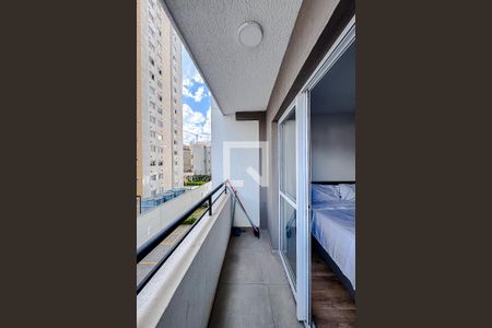 Varanda de kitnet/studio para alugar com 1 quarto, 27m² em Brás, São Paulo