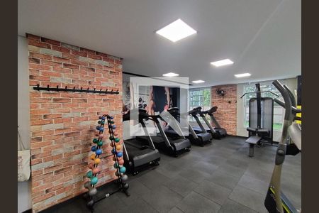 Área comum - Academia de apartamento para alugar com 3 quartos, 98m² em Vila Gumercindo, São Paulo