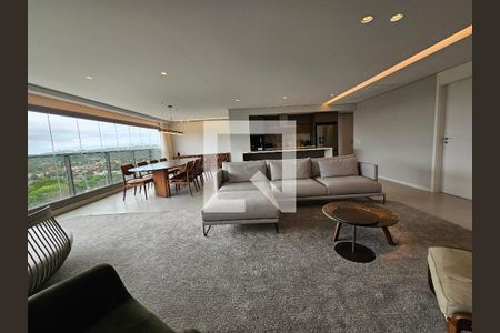 Sala de apartamento à venda com 3 quartos, 166m² em Campo Belo, São Paulo