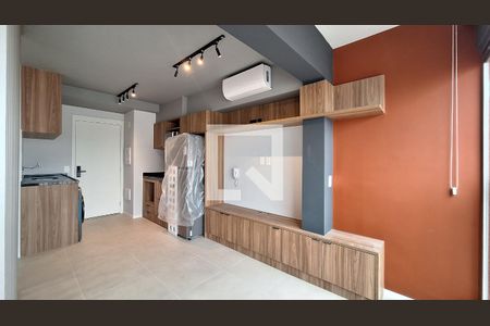 Sala/Cozinha/Área de serviço de apartamento para alugar com 1 quarto, 32m² em Pompeia, São Paulo