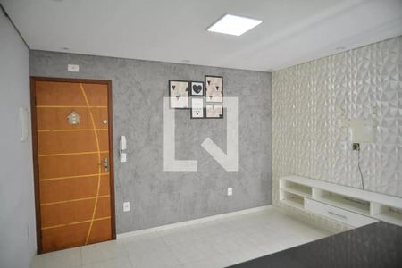 Sala de apartamento à venda com 2 quartos, 59m² em Vila Camilópolis, Santo André