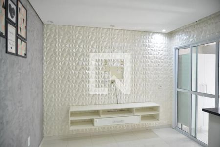 Sala de apartamento à venda com 2 quartos, 59m² em Vila Camilópolis, Santo André