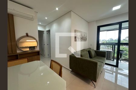 Sala de apartamento para alugar com 2 quartos, 64m² em Tamboré, Barueri