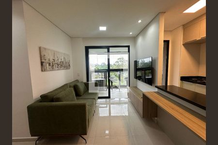 Sala de apartamento para alugar com 2 quartos, 64m² em Tamboré, Barueri
