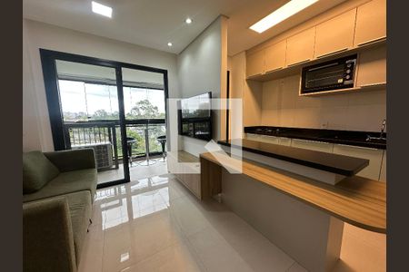 Sala de apartamento para alugar com 2 quartos, 64m² em Tamboré, Barueri