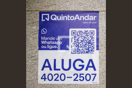 Placa de apartamento para alugar com 4 quartos, 145m² em Águas Claras, Brasília