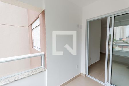 Varanda  de apartamento à venda com 3 quartos, 94m² em Vila Lea, Santo André