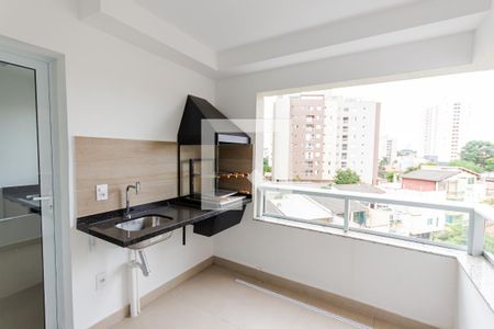 Varanda  de apartamento à venda com 3 quartos, 94m² em Vila Lea, Santo André
