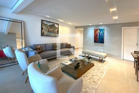 Sala de apartamento à venda com 3 quartos, 132m² em Buritis, Belo Horizonte