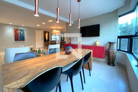 Varanda coberta de apartamento à venda com 3 quartos, 132m² em Buritis, Belo Horizonte