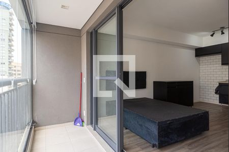Varanda do Studio de kitnet/studio para alugar com 1 quarto, 36m² em Bela Vista, São Paulo