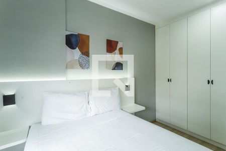 Quarto Suíte de apartamento à venda com 1 quarto, 41m² em Indianópolis, São Paulo